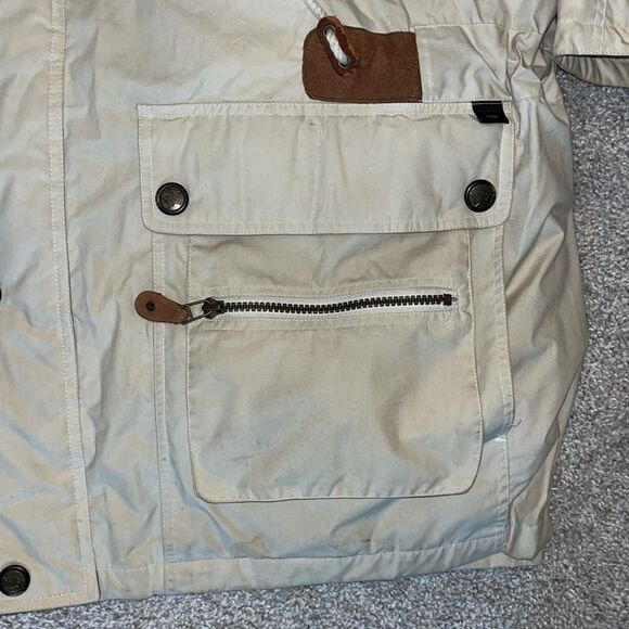 London Fog Down lined vintage retro puffy parka winter hooded jacket XL worn - Picture 7 of 16